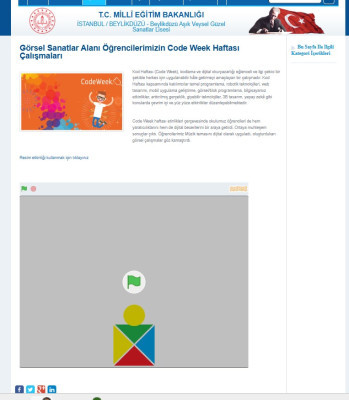 BEYLİKDÜZÜ AŞIK VEYSEL GÖRSEL SANATLAR RENK OYUNU